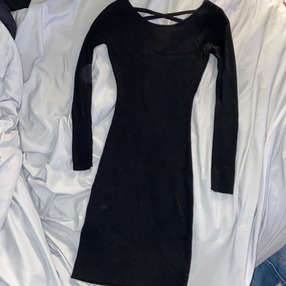 black dress
